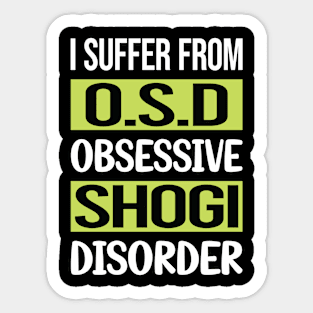 Obsessive Love Shogi Sticker